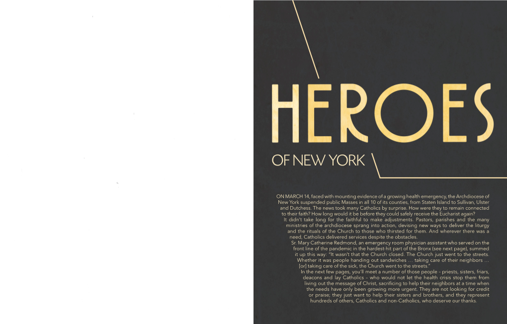 Heroes of New York—Archways Magazine Fall 2020