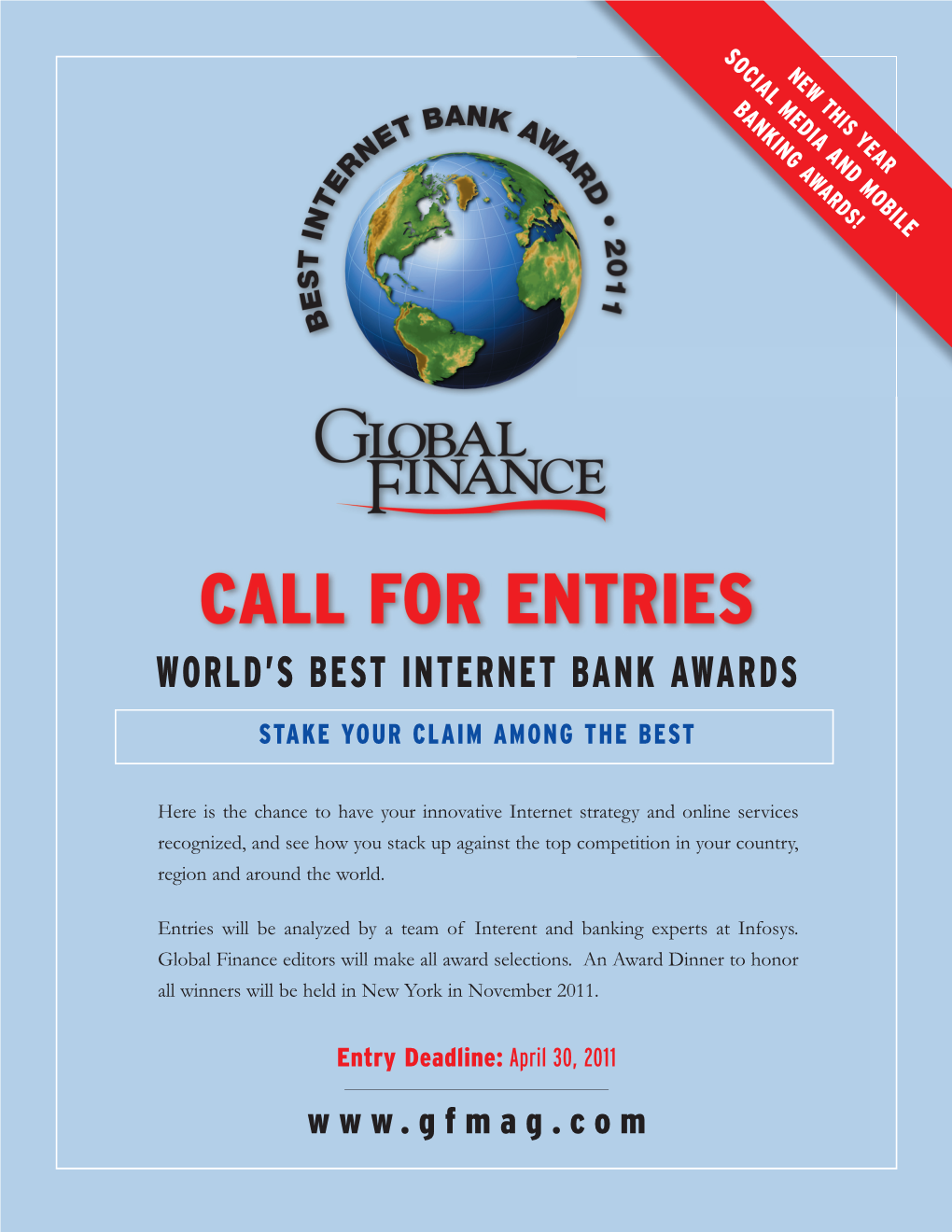 Global Finance's Twelth Annual World's Best Internet Bank Awards