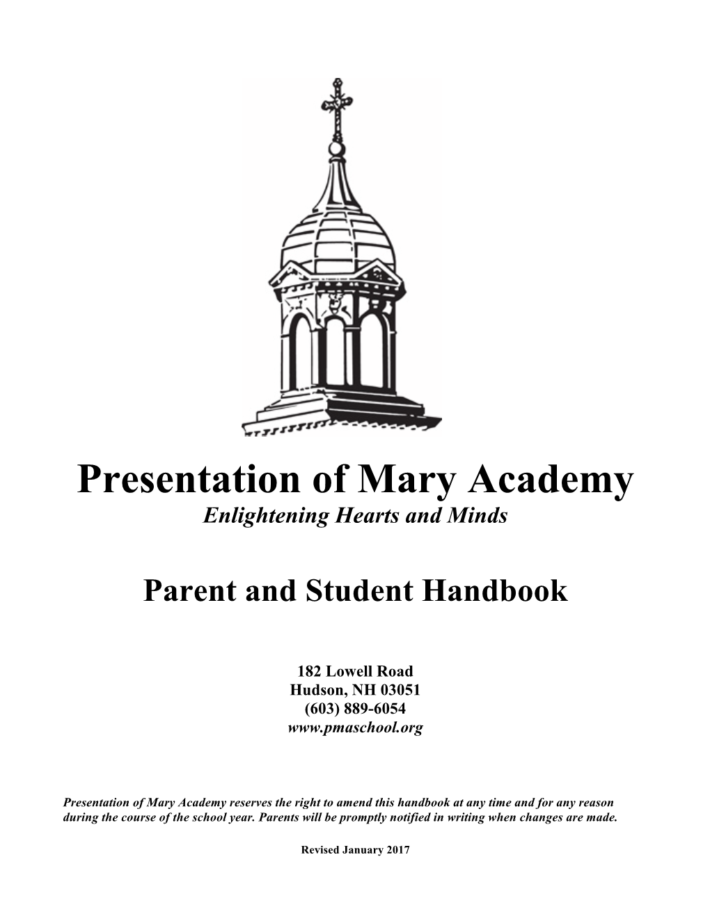 Presentation of Mary Academy Enlightening Hearts and Minds