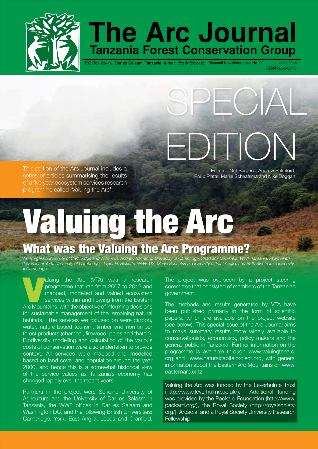 Valuing the Arc’