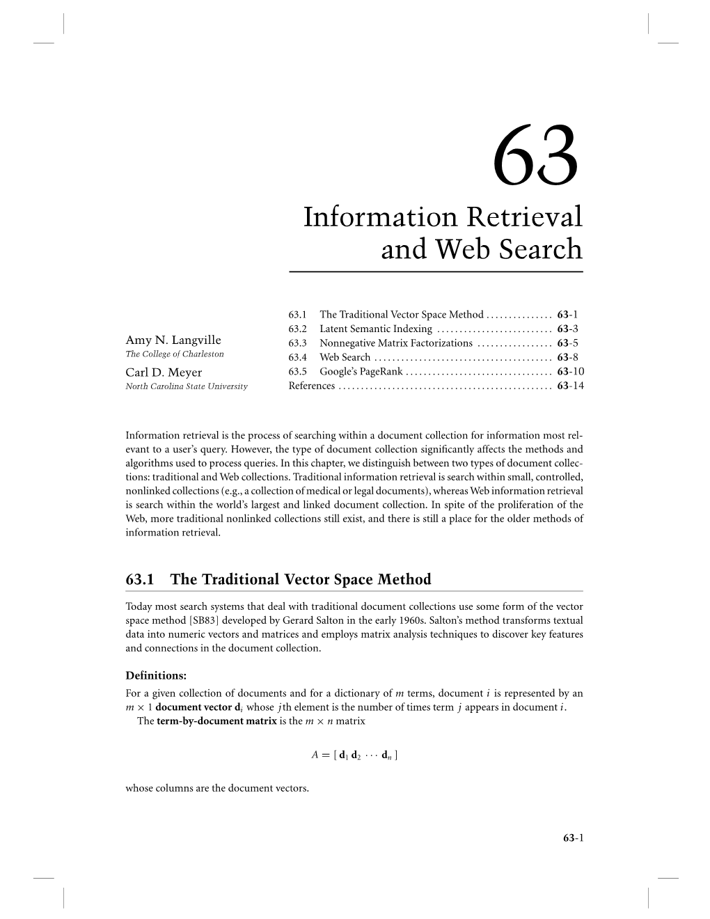 Information Retrieval and Web Search, (Pdf)