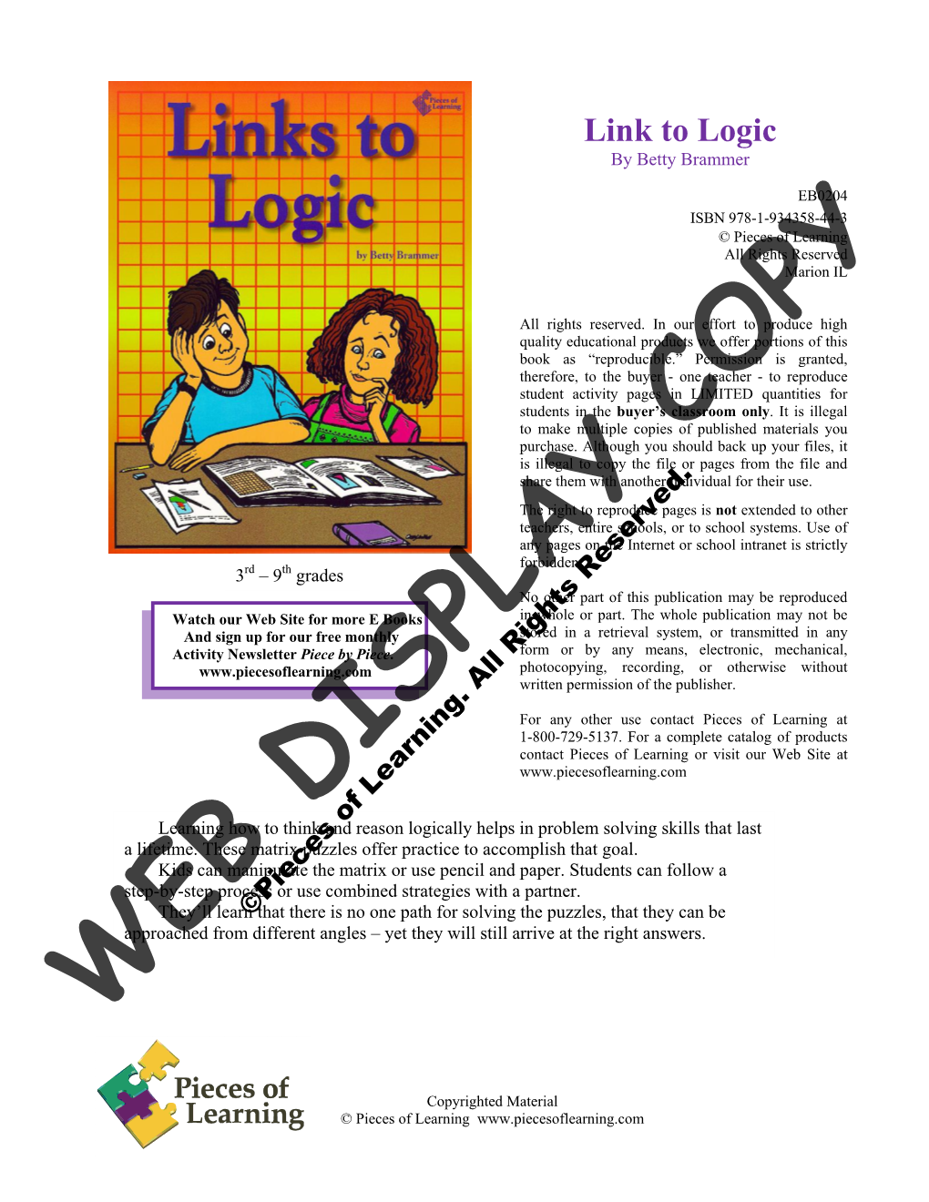 Link to Logic by Betty Brammer