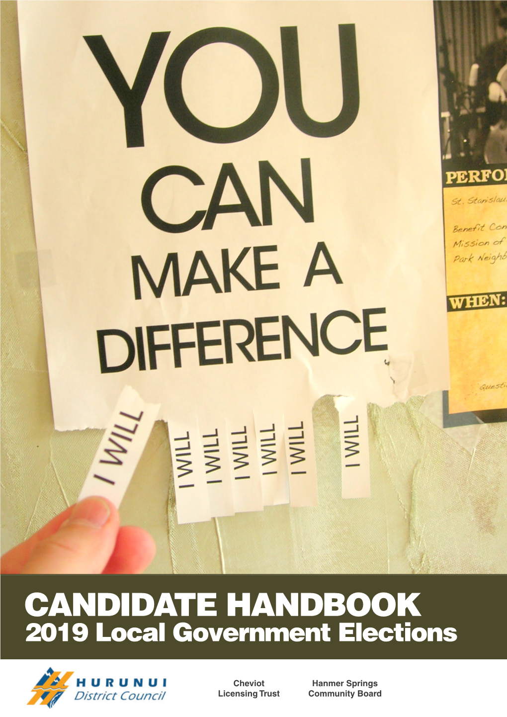 CANDIDATE Handbook HANDBOOK Local2019 Government Local Government Elections 2016 Elections