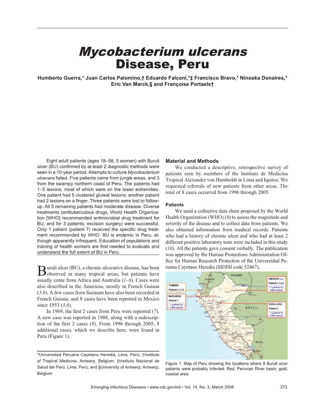 Mycobacterium Ulcerans