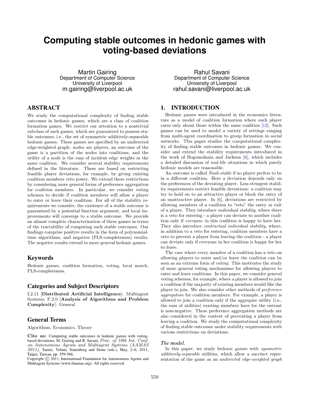 Computing Stable Outcomes in Hedonic Games with Voting-Based Deviations