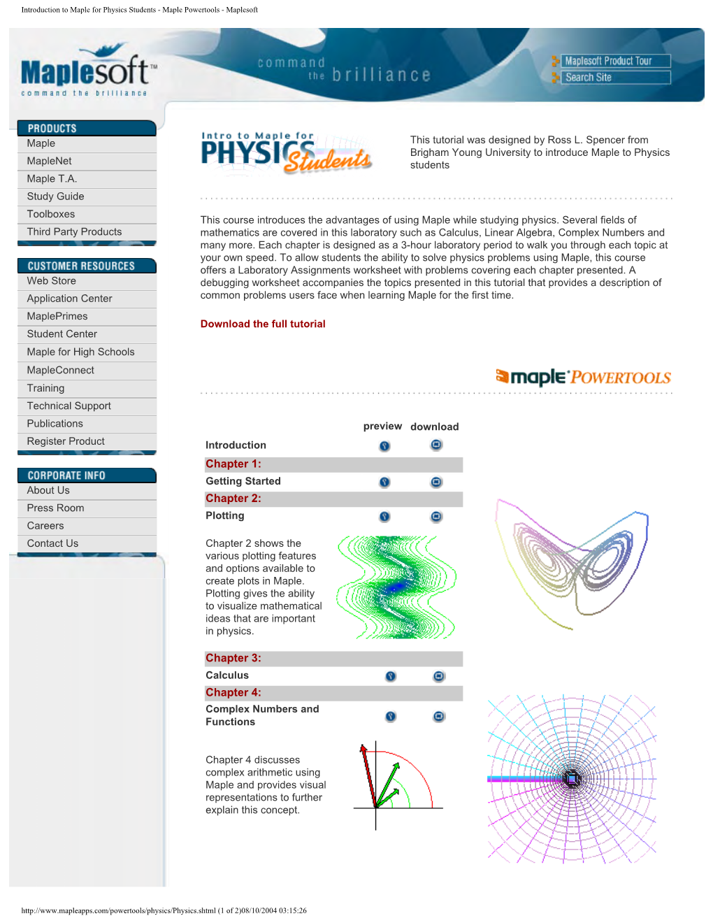 Introduction to Maple for Physics Students - Maple Powertools - Maplesoft