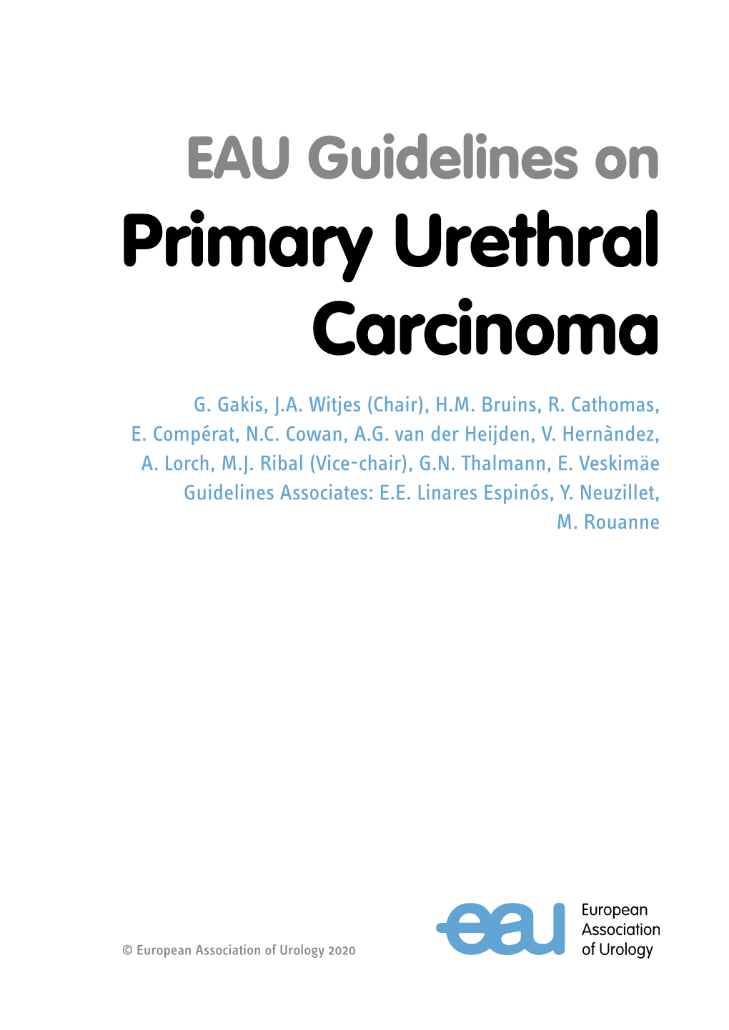 Primary Urethral Carcinoma