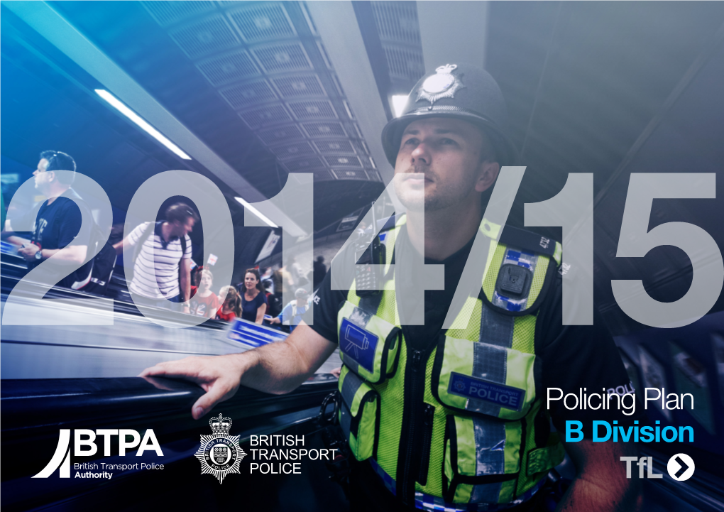 Tfl Policing Plan B Division