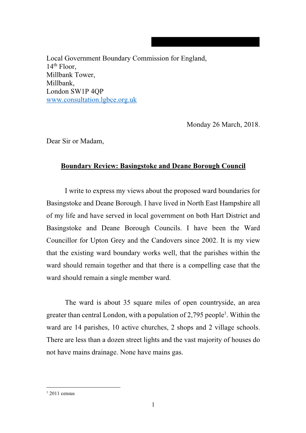 Local Government Boundary Commission for England, 14Th Floor, Millbank Tower, Millbank, London SW1P 4QP