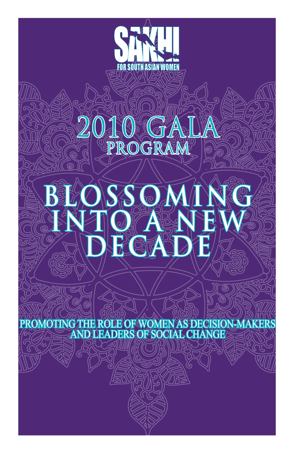 Blossoming Into a New Decade 2010 Gala