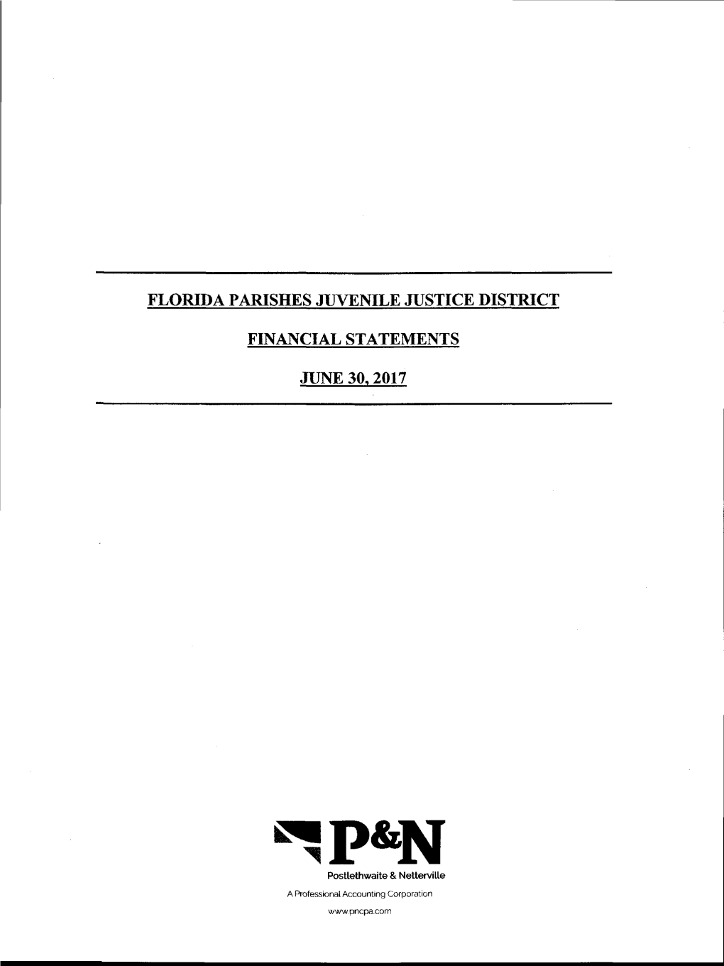 Florida Parishes Juvenile Justice District