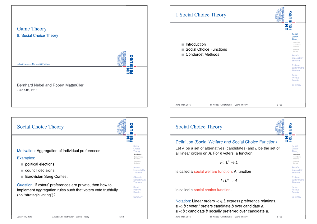 Game Theory Social 8