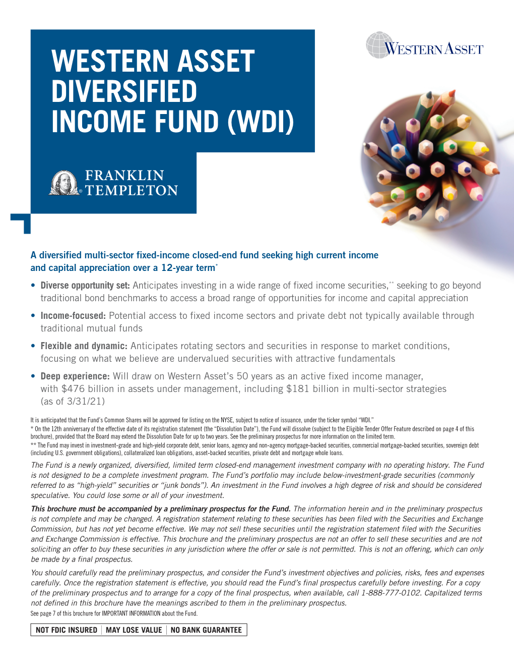 Investor Guide – Western Asset Diversified Income Fund