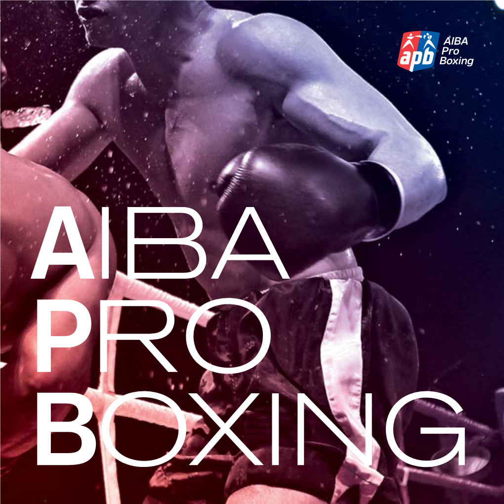 AIBA Pro Boxing Brochure