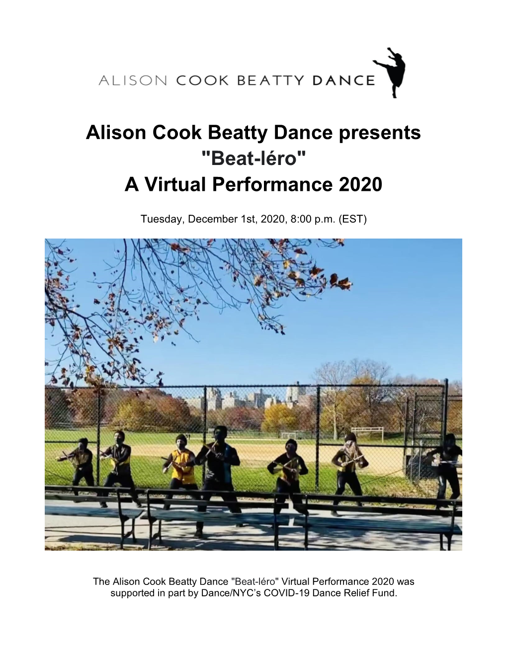 Alison Cook Beatty Dance Presents 