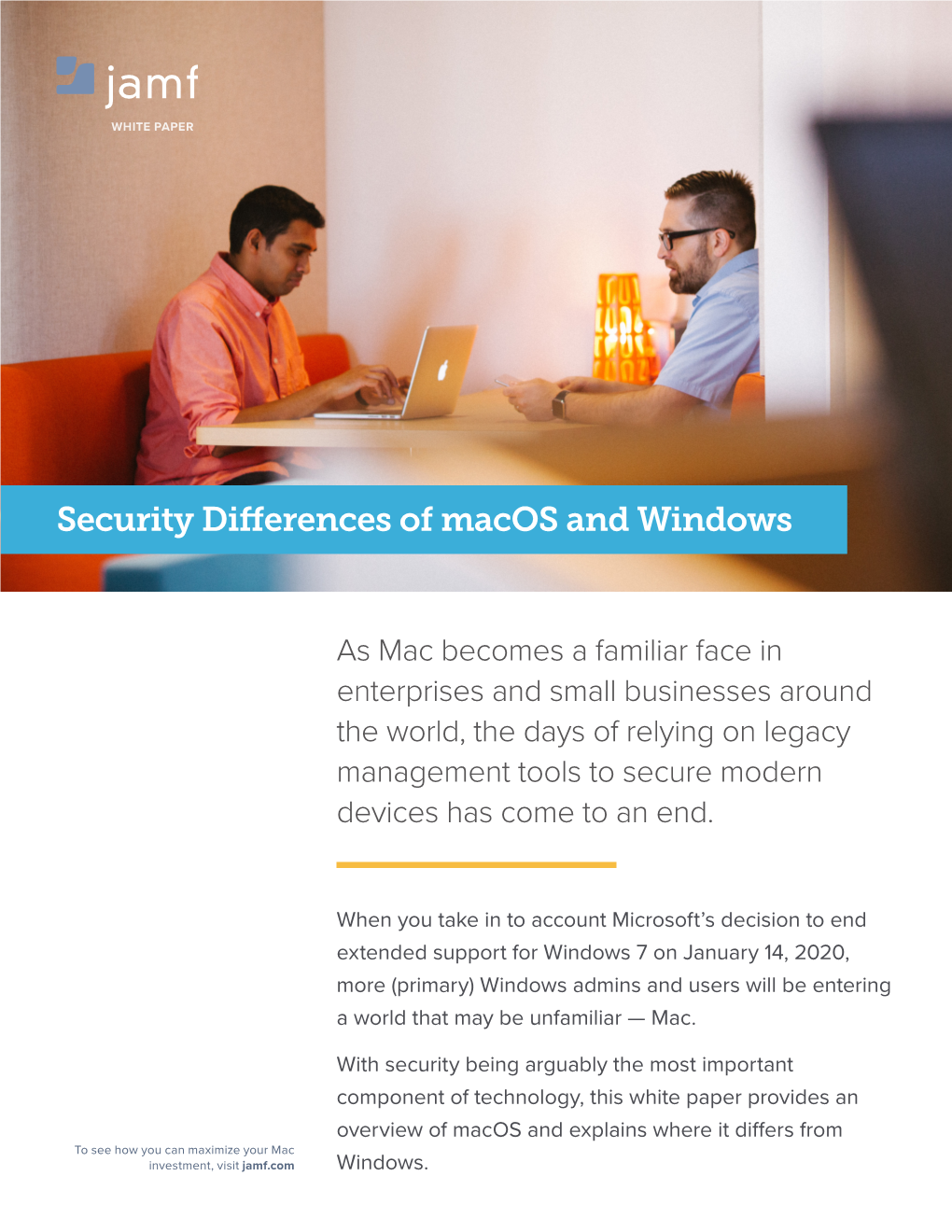 Security Differences of Macos and Windows
