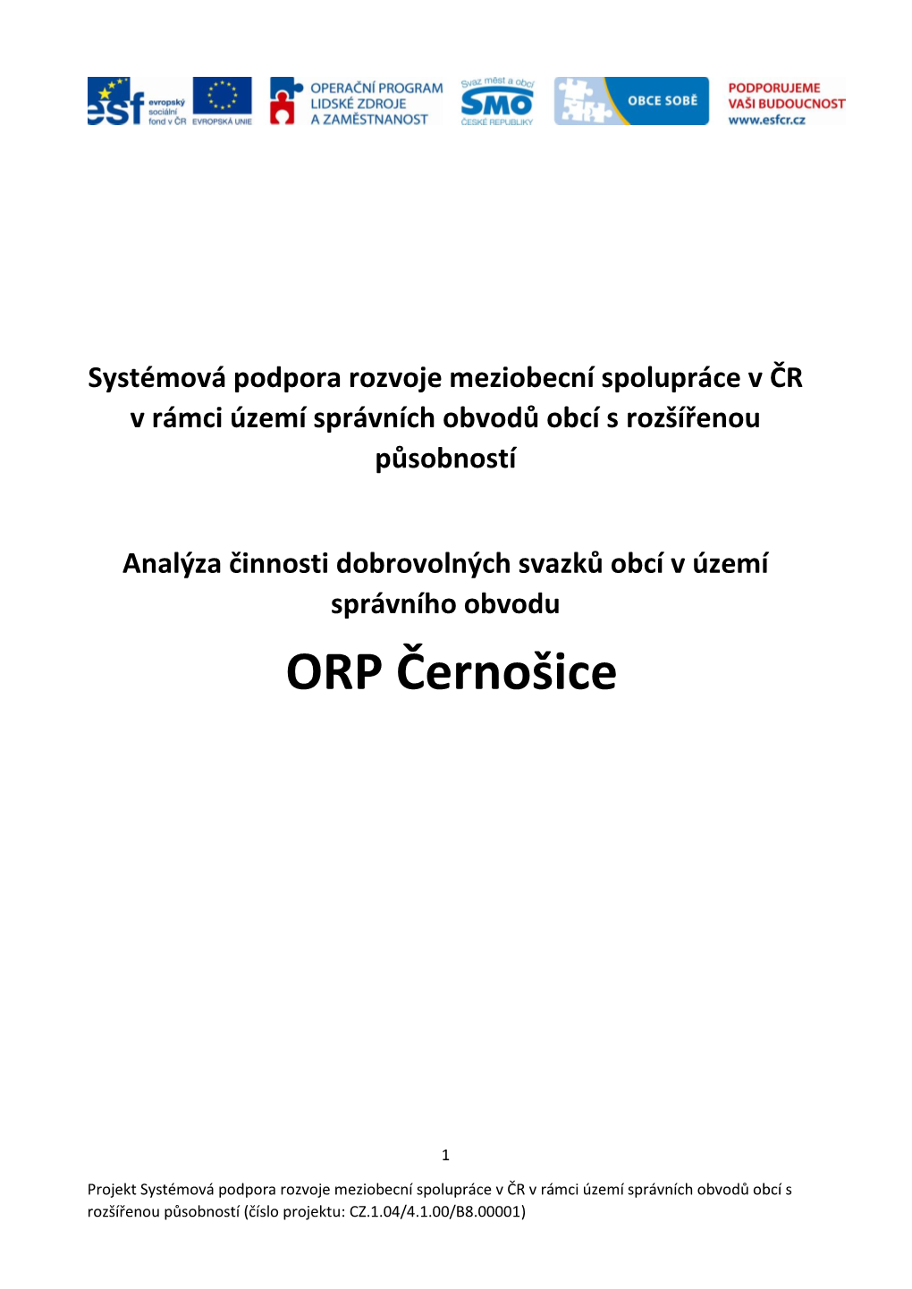 ORP Černošice