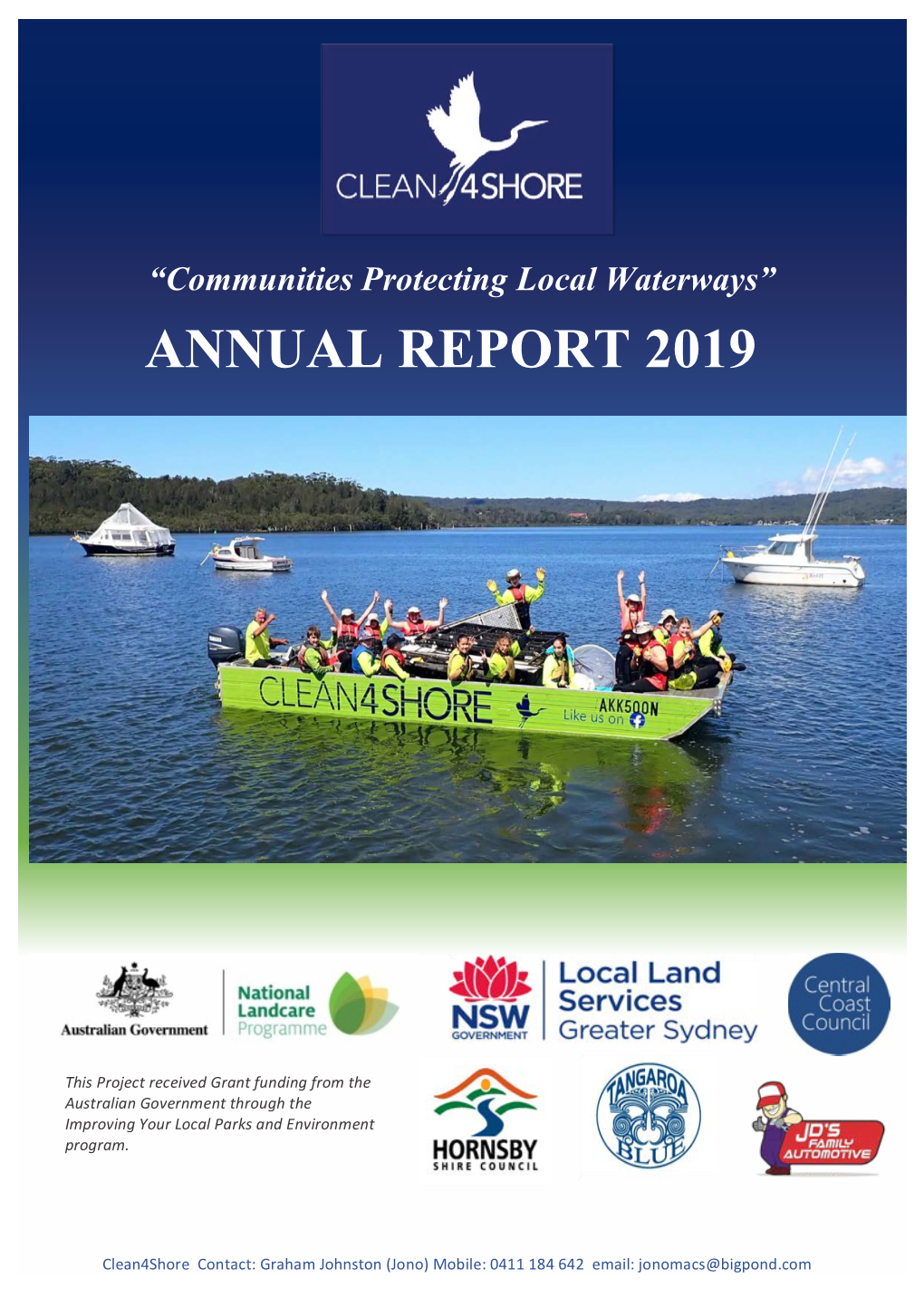 2019 Clean4shore Report