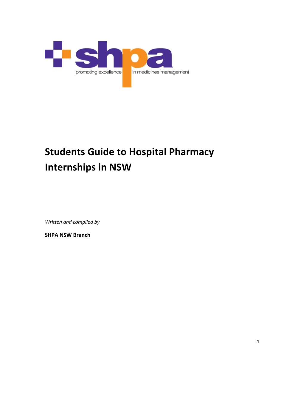Students Guide to Hospital Pharmacy Internships In