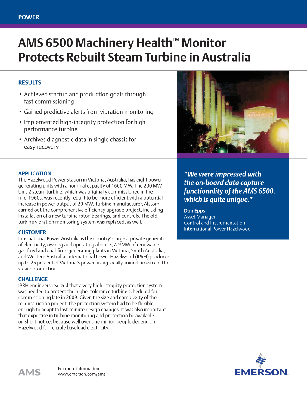 Hazelwood Power Station in Victoria, Australia, Has Eight Power Generating Units with a Nominal Capacity of 1600 MW