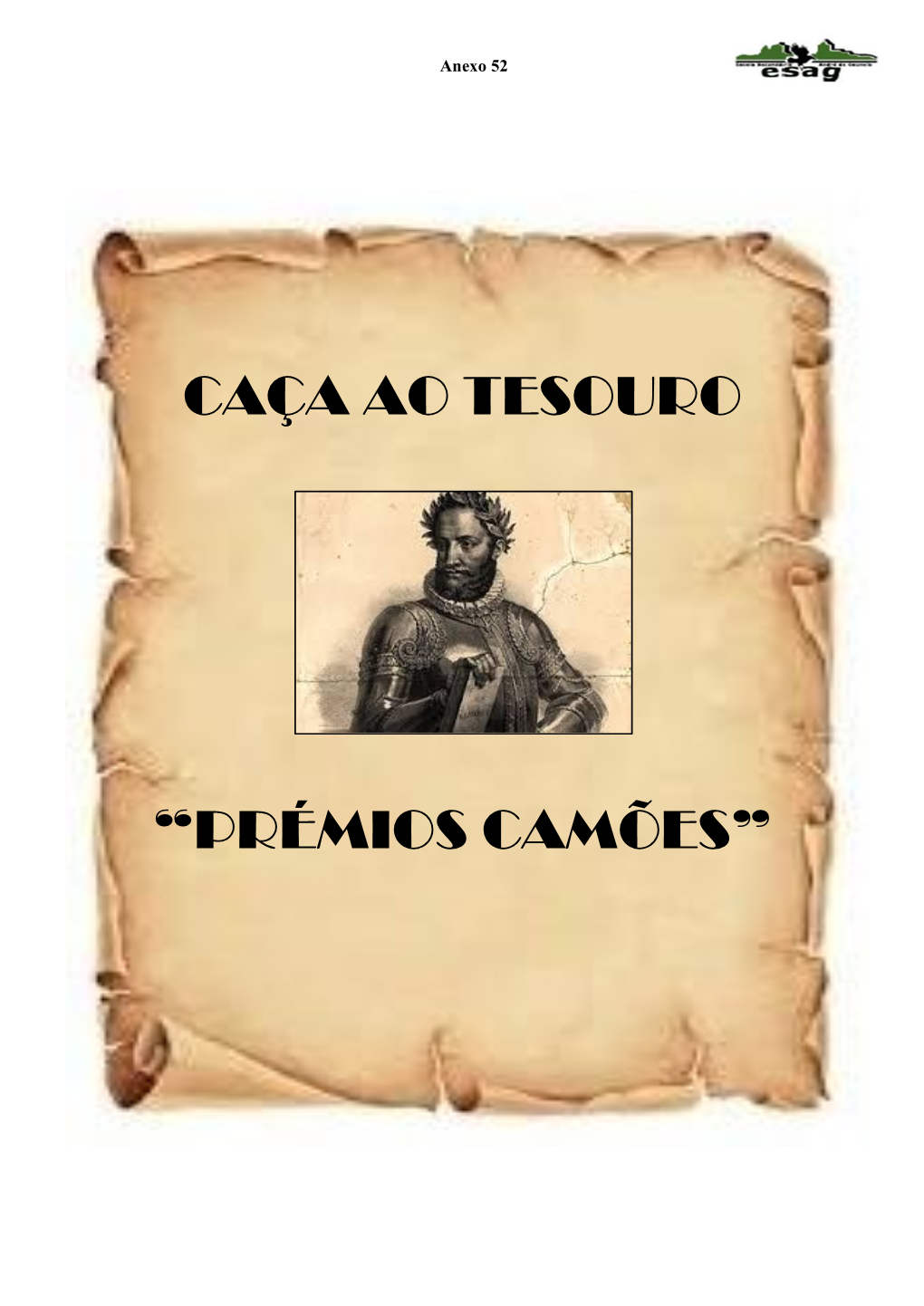 Caça Ao Tesouro “Prémios Camões”