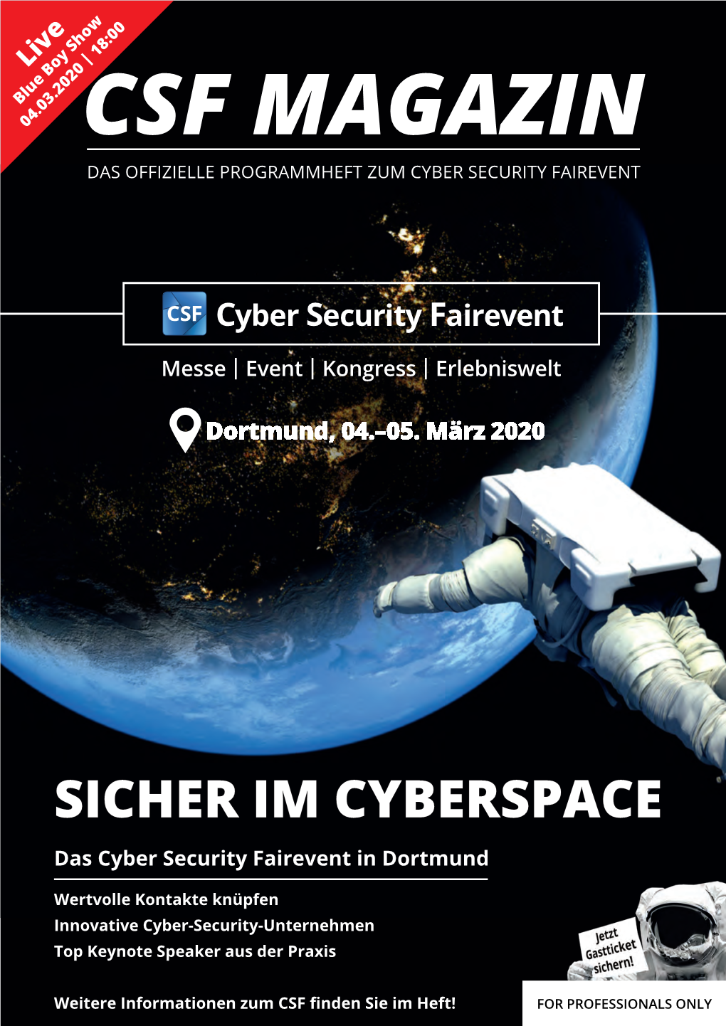 Csf Magazin Das Offizielle Programmheft Zum Cyber Security Fairevent