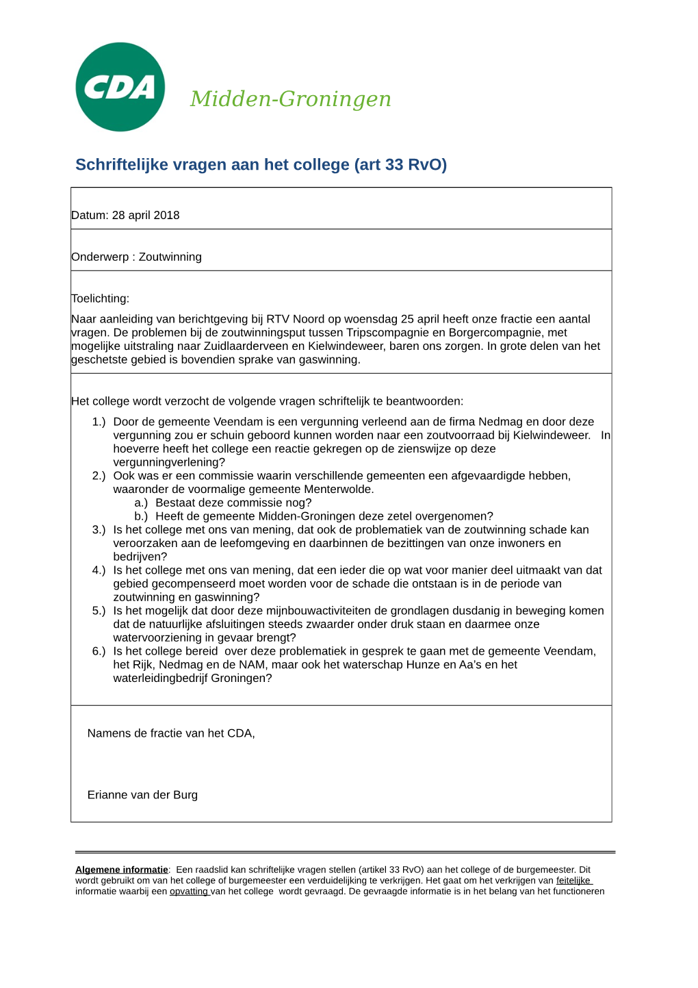 Zoutwinning Incl. Beantwoording.Pdf