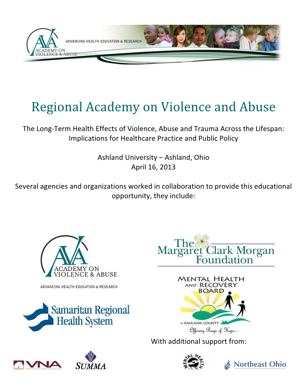 Regional Academy on Violence and Abuse