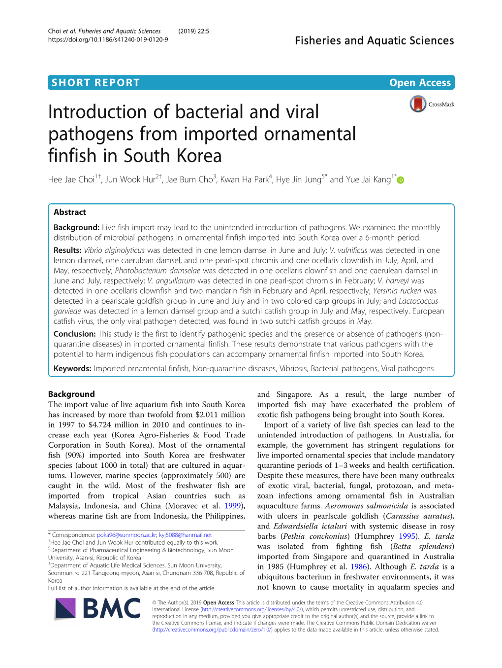 View of Extracellular Virulence Increase in Imported Pathogens in South Korea