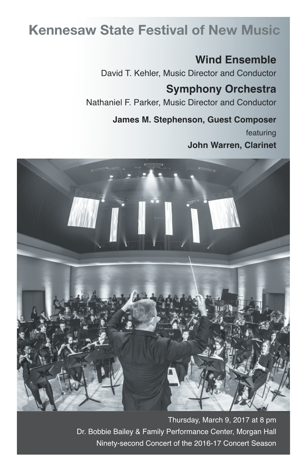 Wind Ensemble and Symphony Orchestra