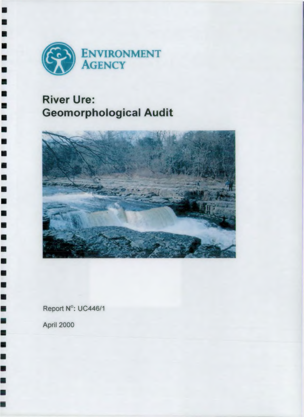 River Ure: Geomorphological Audit