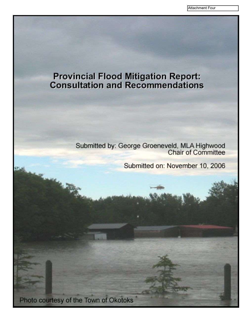 Flood Mitigation Report November 2006