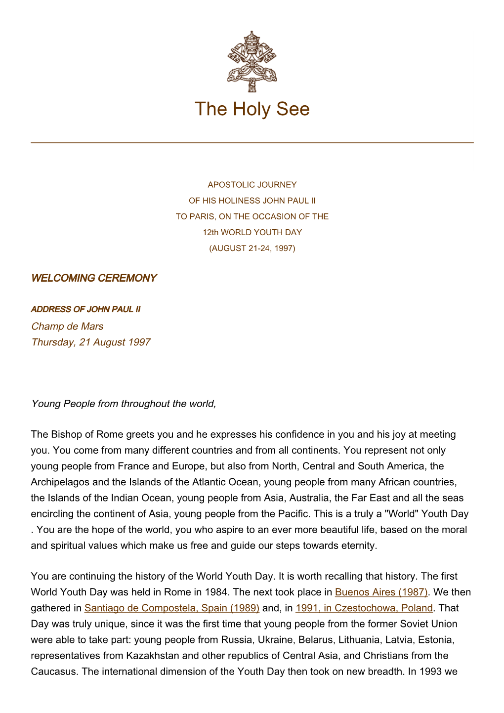 The Holy See