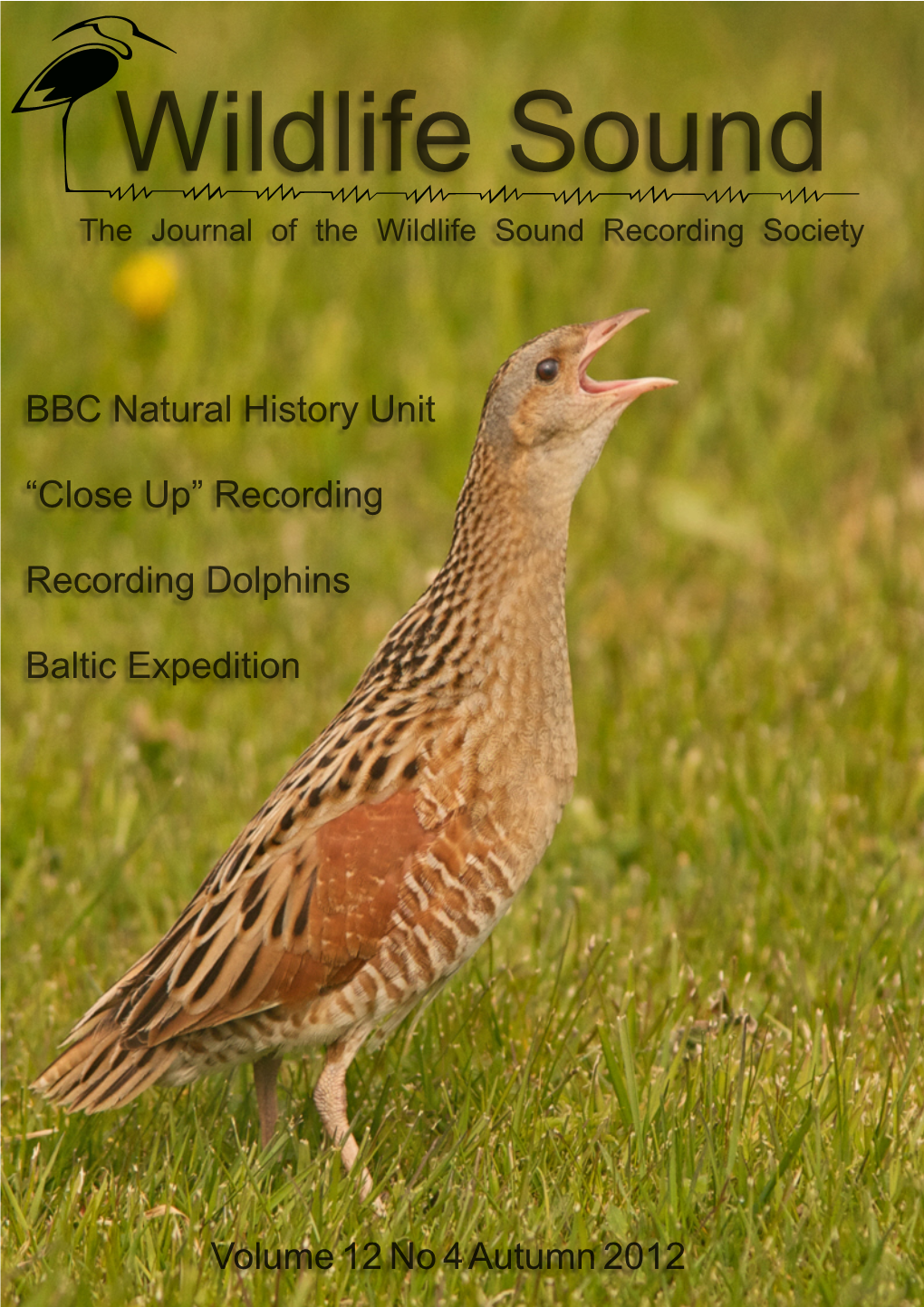 The Journal of the Wildlife Sound Recording Society