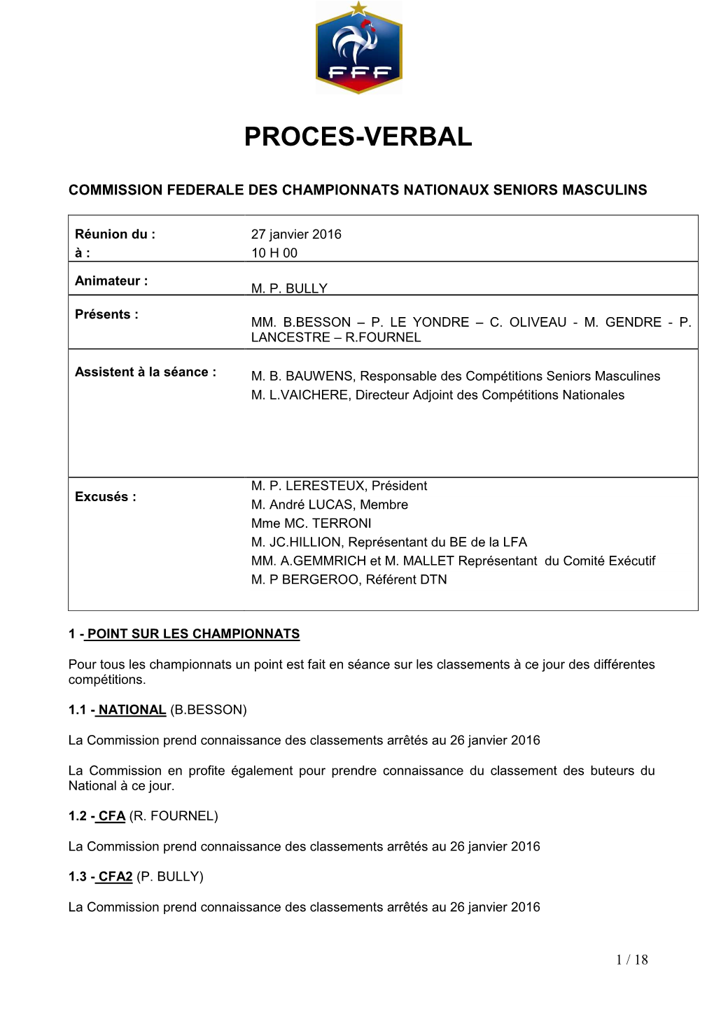 Pv Cfcnsm 27 Janvier 2016