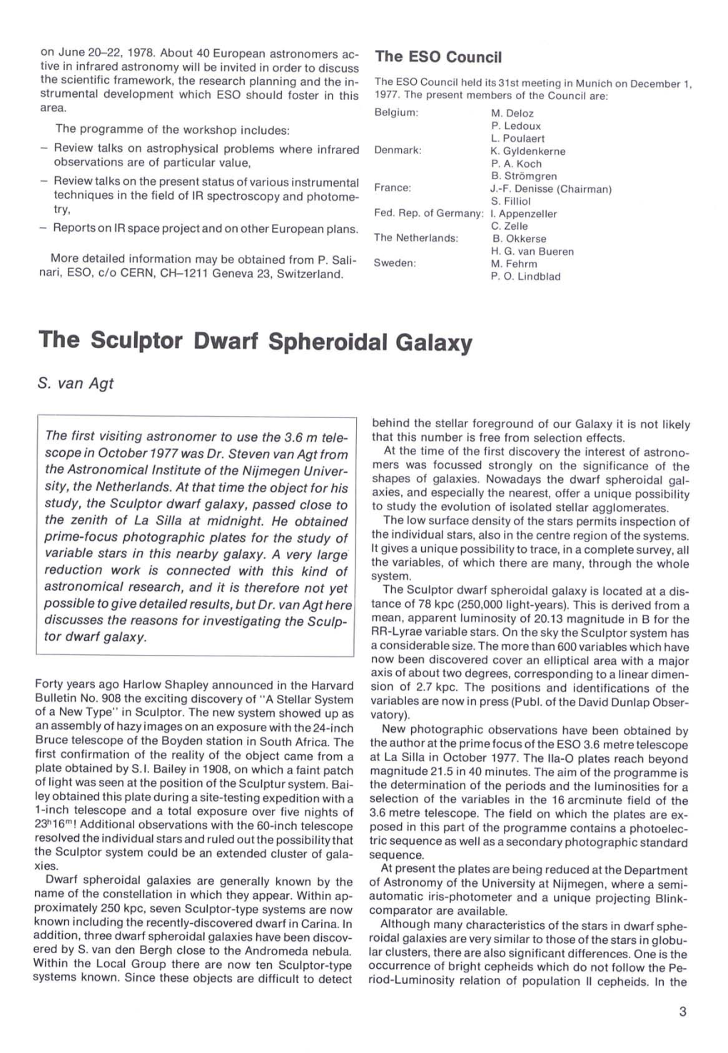 The Sculptor Dwarf Spheroidal Galaxy