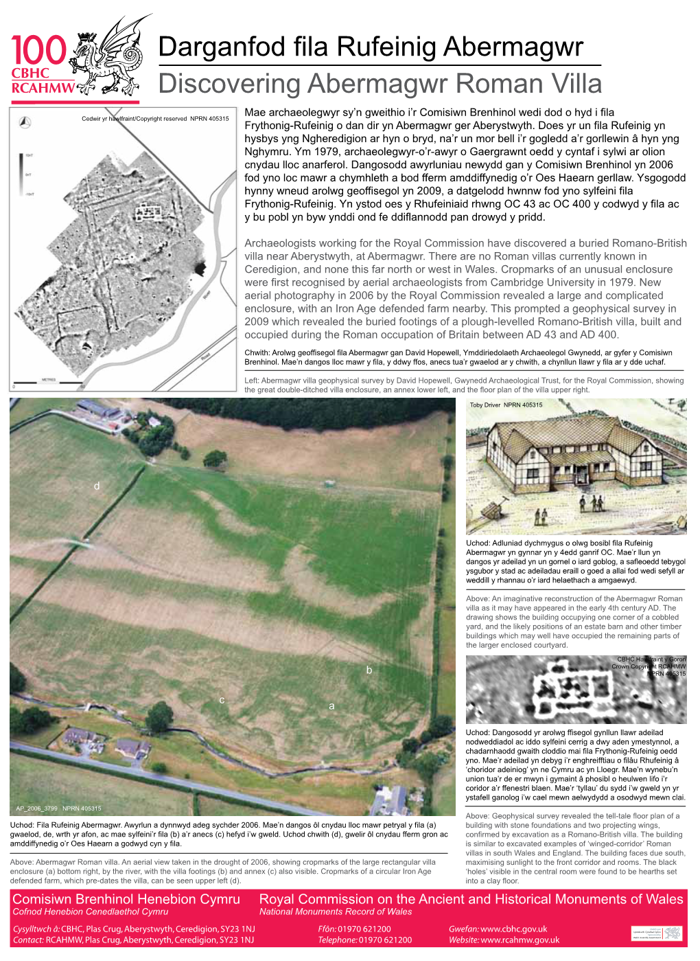 Darganfod Fila Rufeinig Abermagwr Discovering Abermagwr Roman Villa