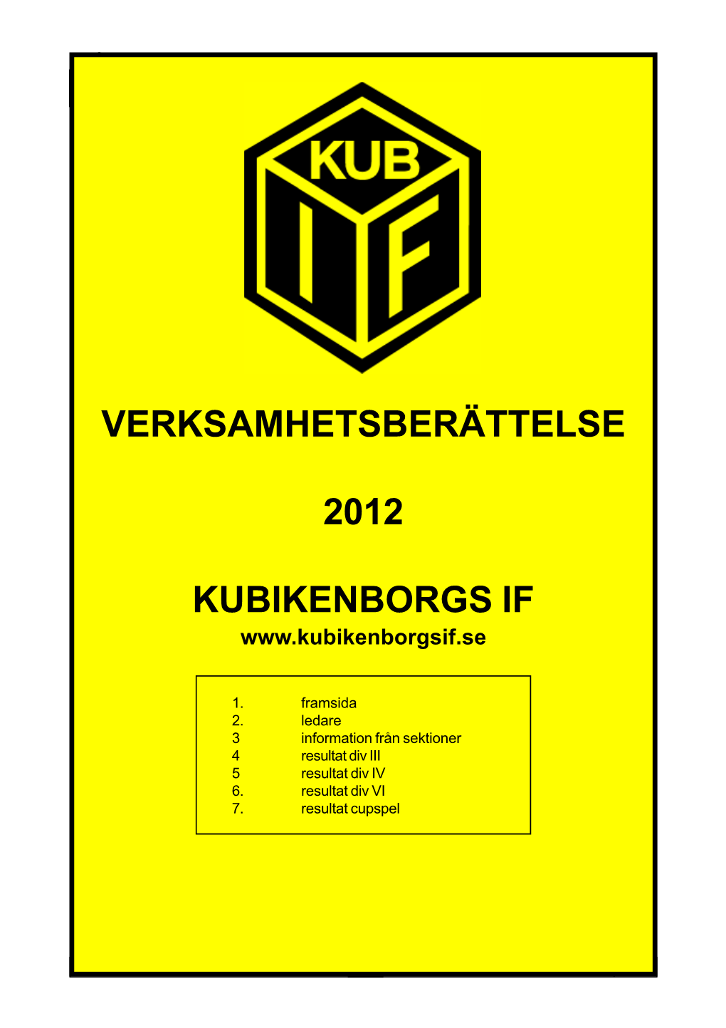 VB Kuben 2012