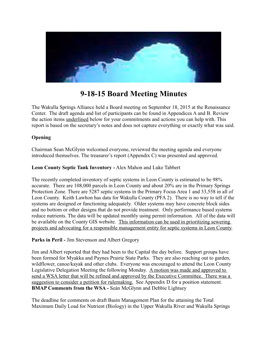 9-18-15 Board Meeting Minutes