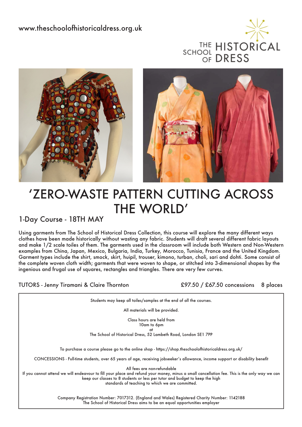 'Zero-Waste Pattern Cutting Across the World'