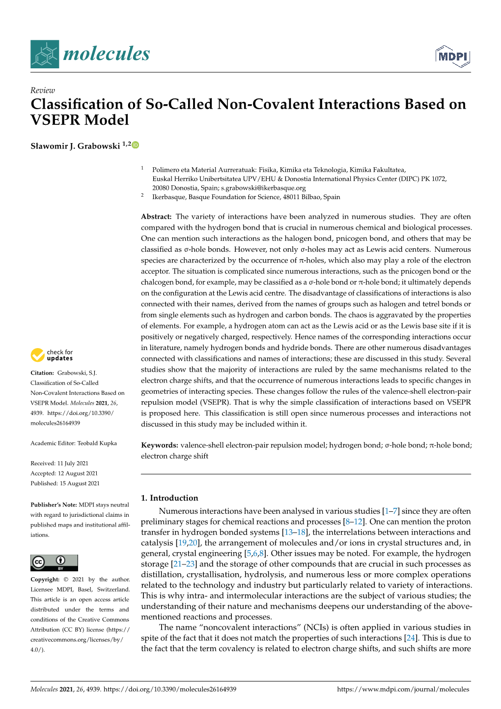 Classification of So-Called Non-Covalent Interactions Based