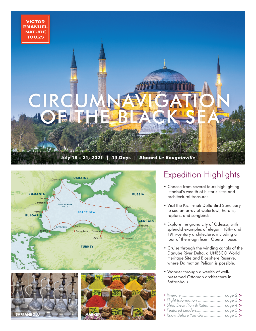 Circumnavigation of the Black Sea