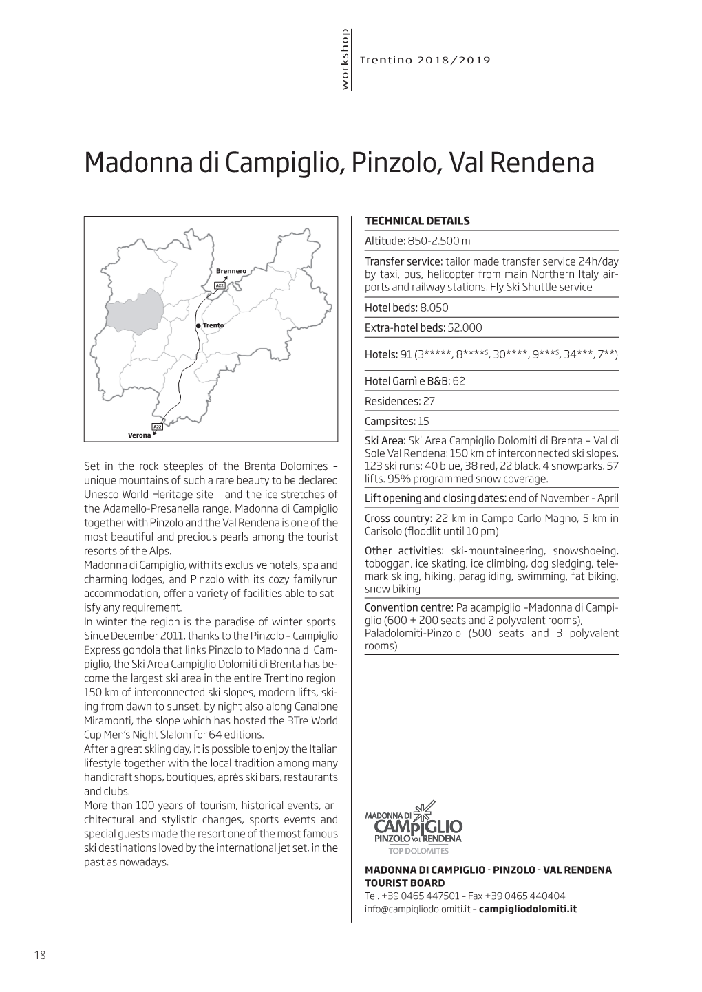 Madonna Di Campiglio, Pinzolo, Val Rendena