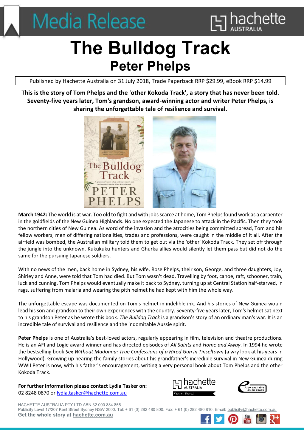 The Bulldog Track Peter Phelps