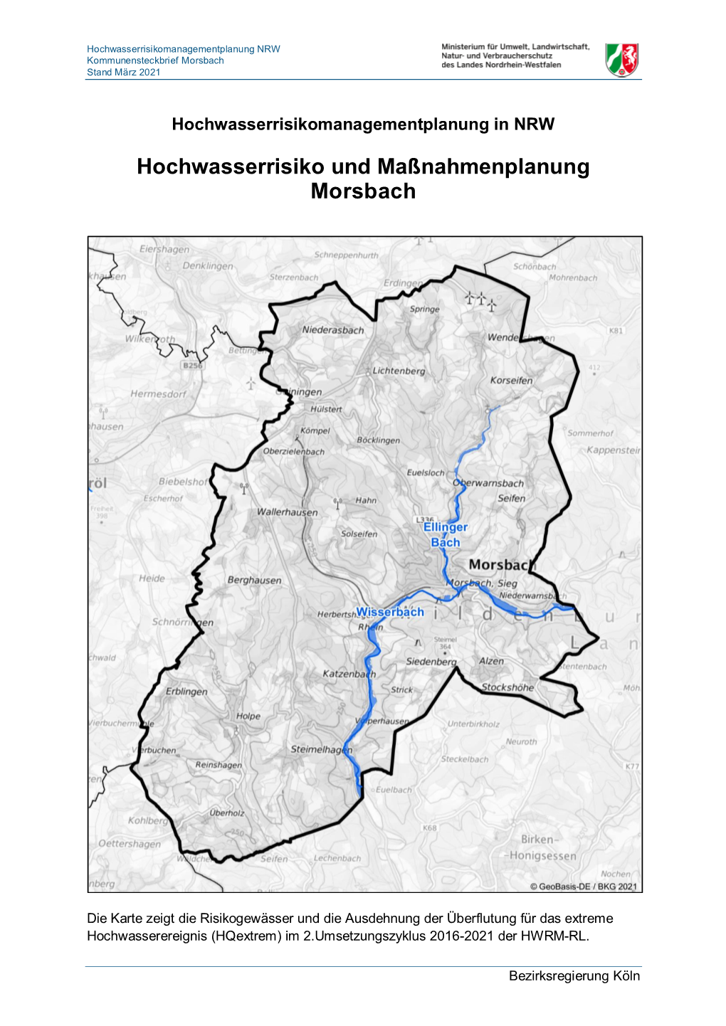 Morsbach Stand März 2021