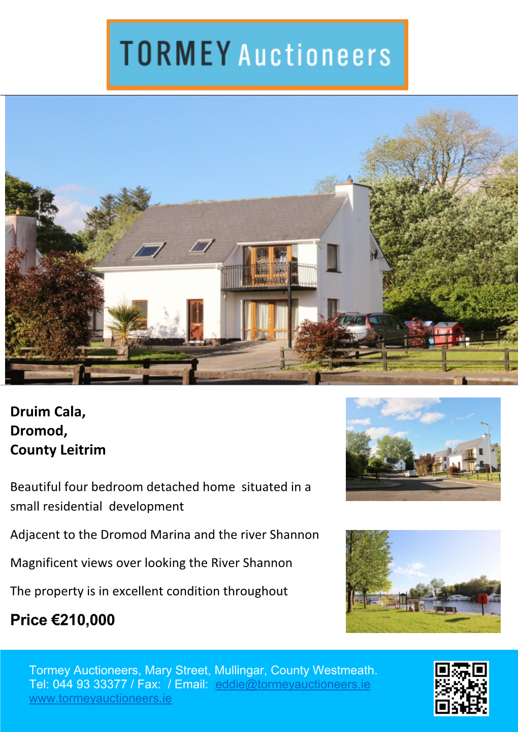 Druim Cala, Dromod, County Leitrim Price €210,000