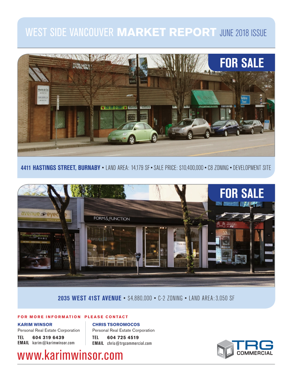 West Side Vancouver Market Report June 2018 Issue