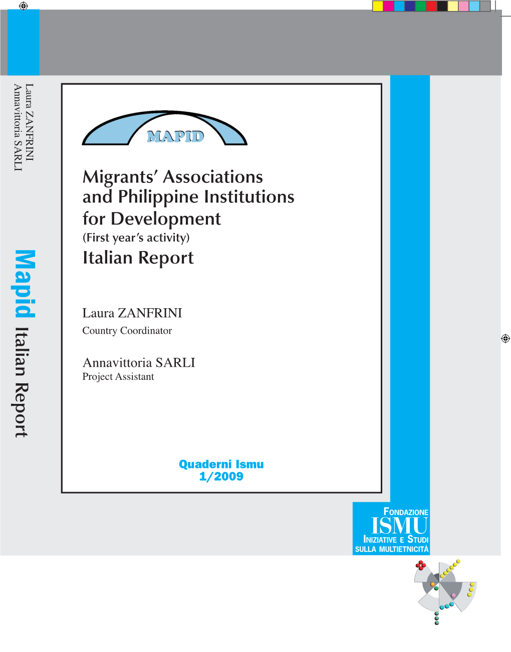 Migrants' Associations and Philippine Institutions for Development Italian