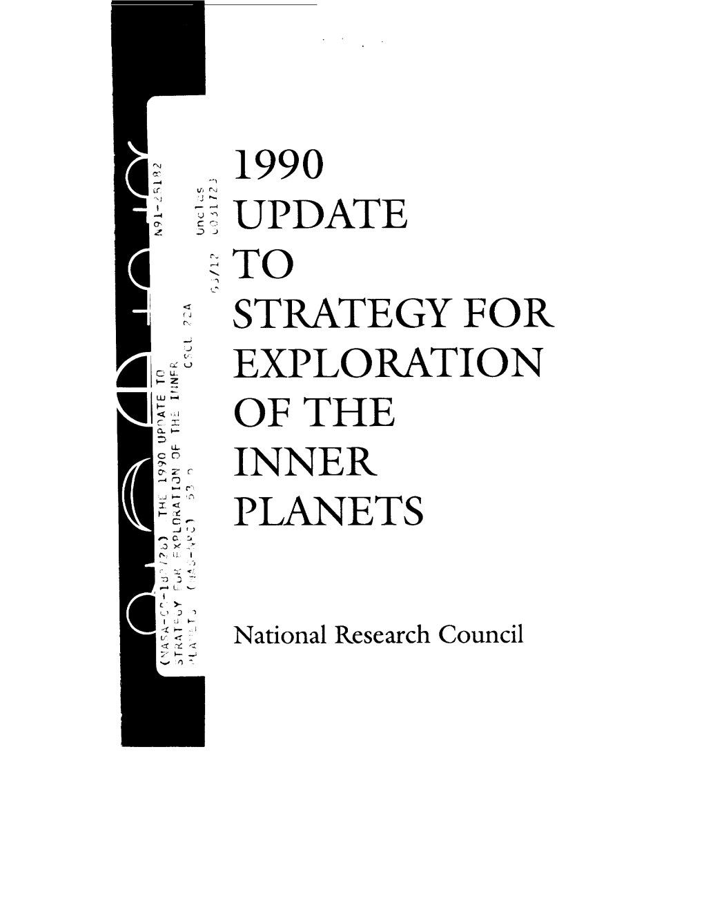 Strategy for Exploration of the Inner Planets