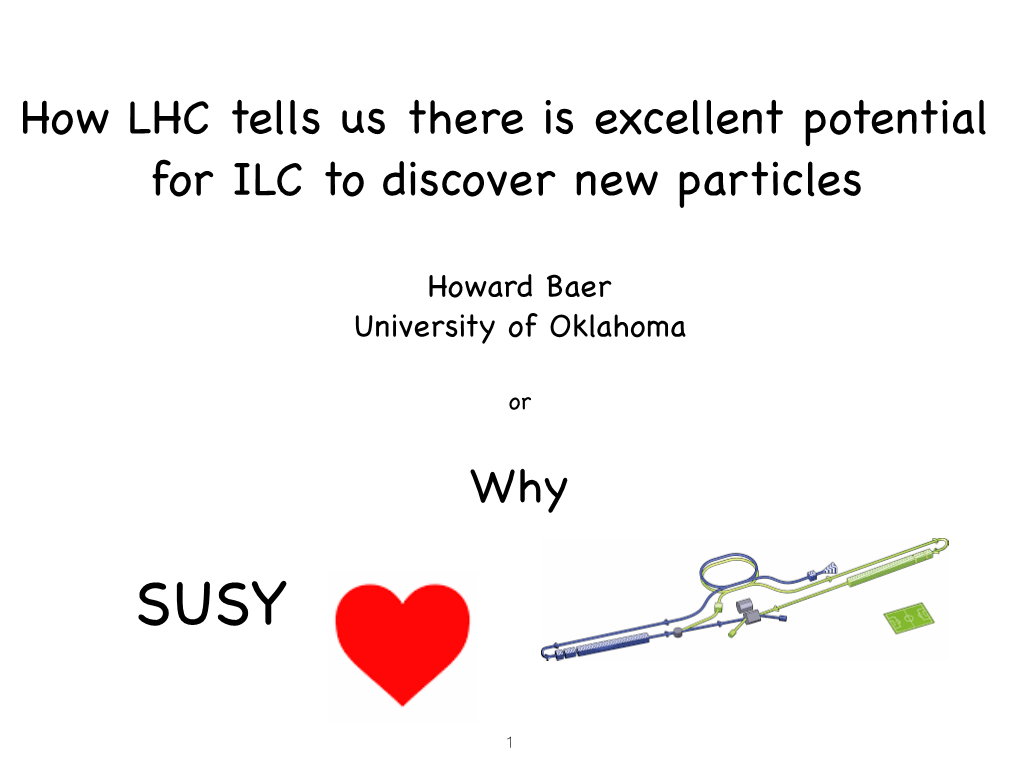 How LHC Tells Us There Is Excellent Potential for ILC to Discover New Particles